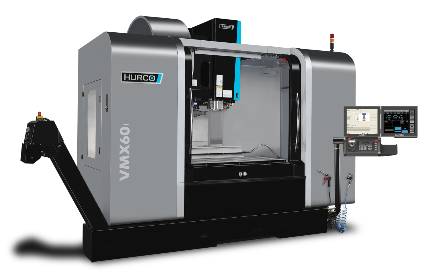 Jede HURCO-Maschine ist mit einer Software ausgestattet, die eine  5-Achs-Bearbeitung zulässt. „Wenn es sich abzeichnet, dass die Produktion  nur gelegentlich ...